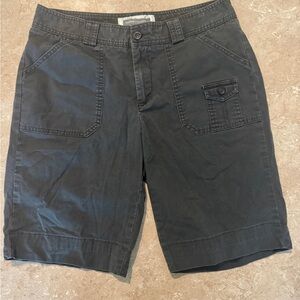 Dockers Black Cargo Shorts Relaxed Fit